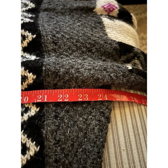 Vtg Peruvian 100% Alpaca Rare Southwestern Cardigan - Picture 5 of 7